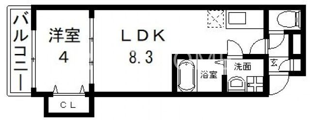 3階の間取り図