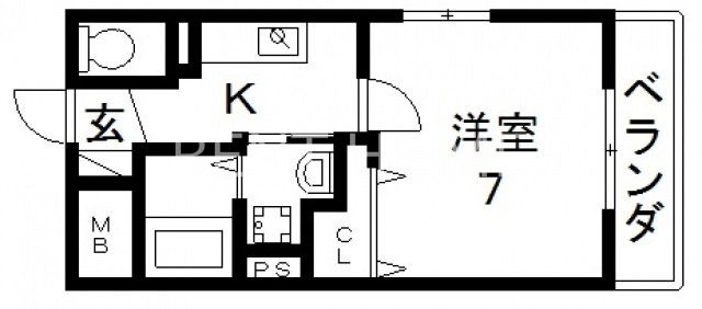 3階の間取り図