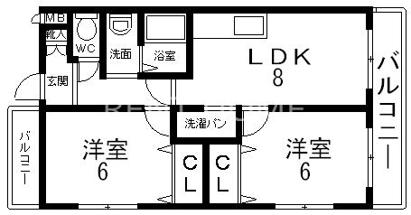 3階の間取り図