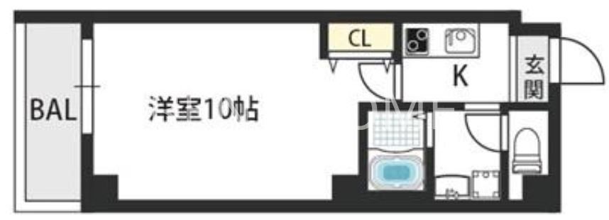 5階の間取り図