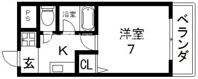 2階の間取り図