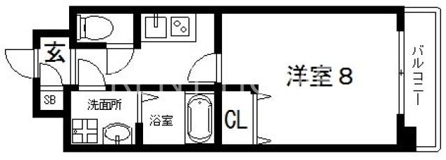 3階の間取り図
