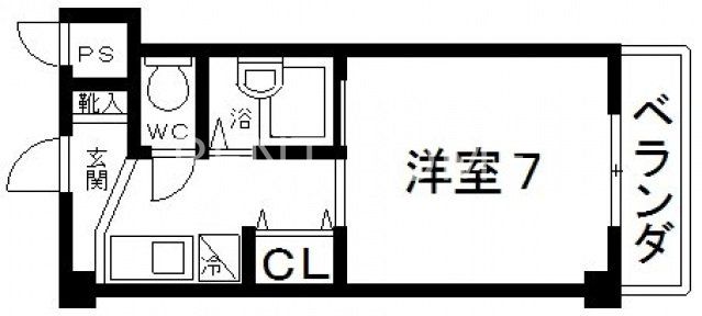 2階の間取り図