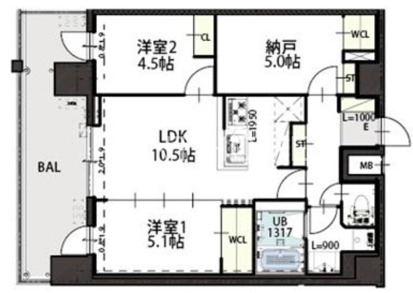 間取図