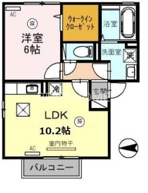 1階の間取り図