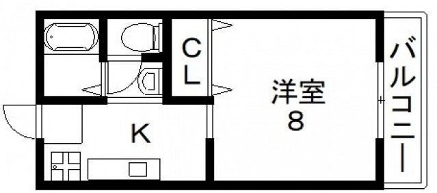 2階の間取り図