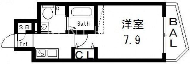 4階の間取り図