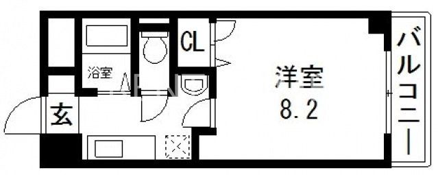 7階の間取り図