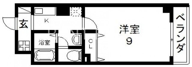 9階の間取り図