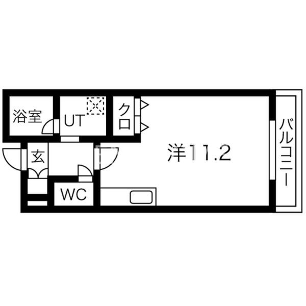 2階の間取り図