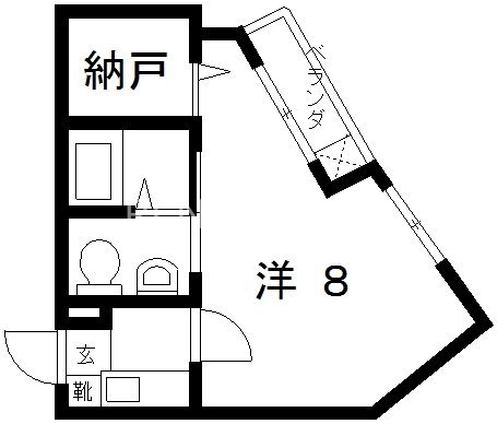 3階の間取り図