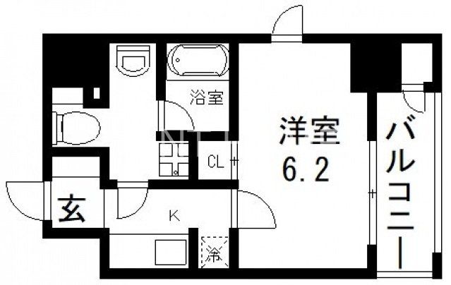 2階の間取り図