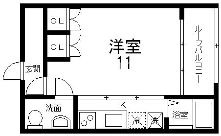 1階の間取り図