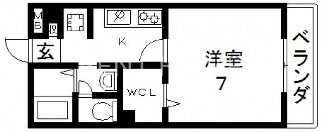 3階の間取り図