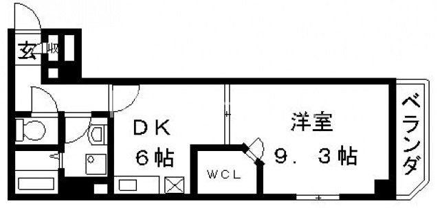 4階の間取り図
