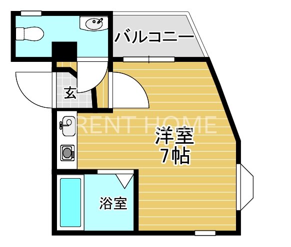 3階の間取り図