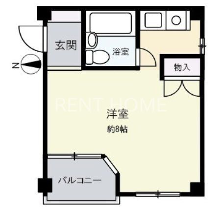 3階の間取り図