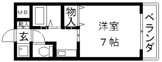 1階の間取り図