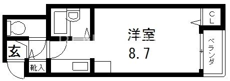 5階の間取り図