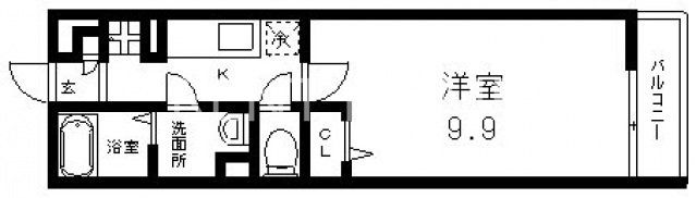 3階の間取り図