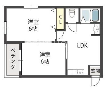 3階の間取り図