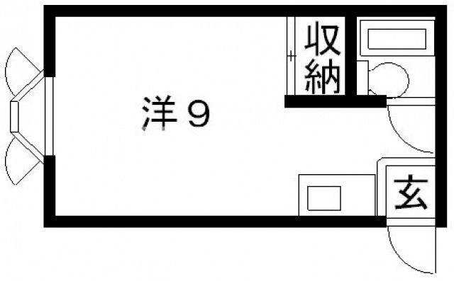 1階の間取り図