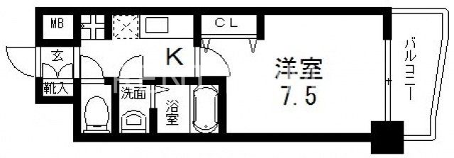 10階の間取り図