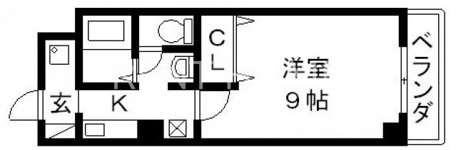 8階の間取り図