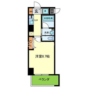 5階の間取り図