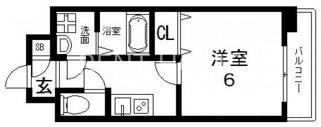 15階の間取り図