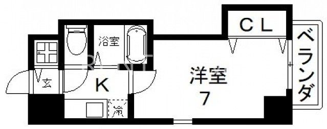 2階の間取り図