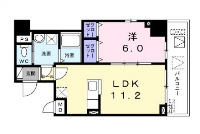 7階の間取り図
