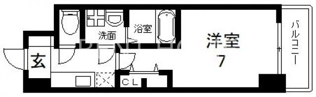 2階の間取り図