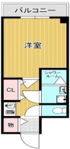 2階の間取り図