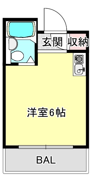 3階の間取り図