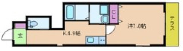 1階の間取り図