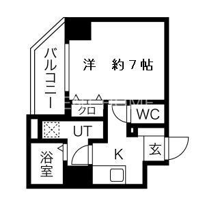 3階の間取り図