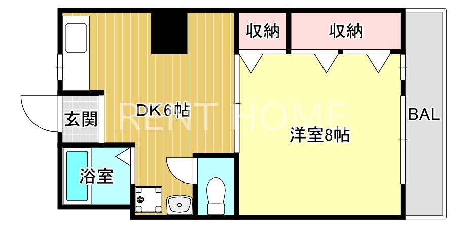 3階の間取り図