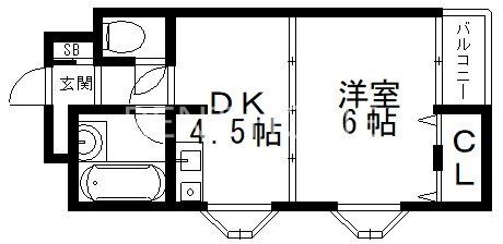 1階の間取り図