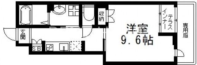 1階の間取り図