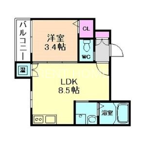 3階の間取り図