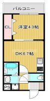2階の間取り図