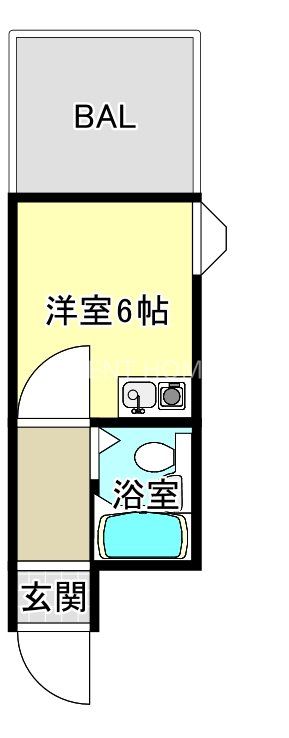 5階の間取り図