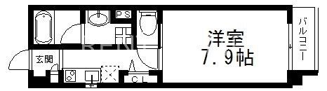 2階の間取り図