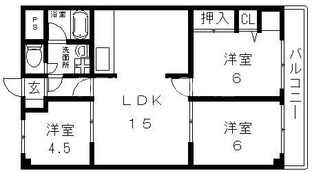 7階の間取り図