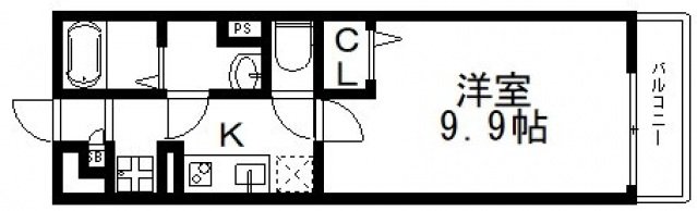 3階の間取り図