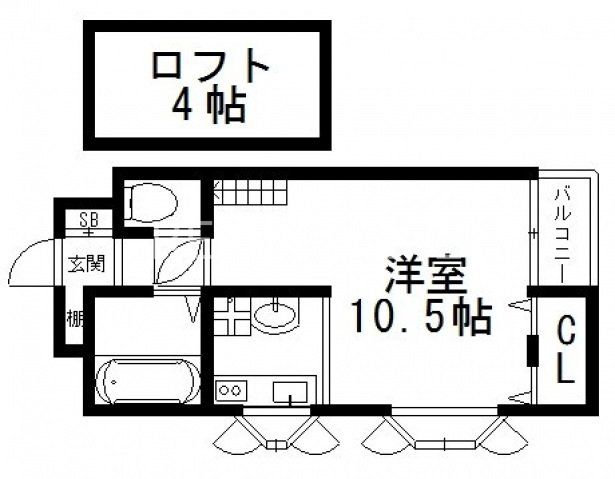 3階の間取り図