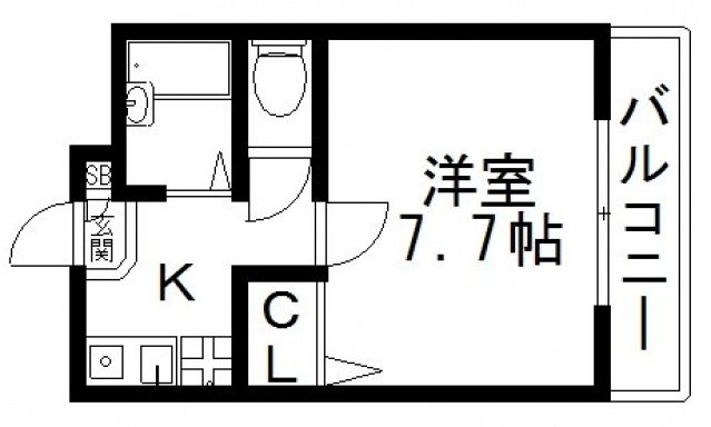 3階の間取り図