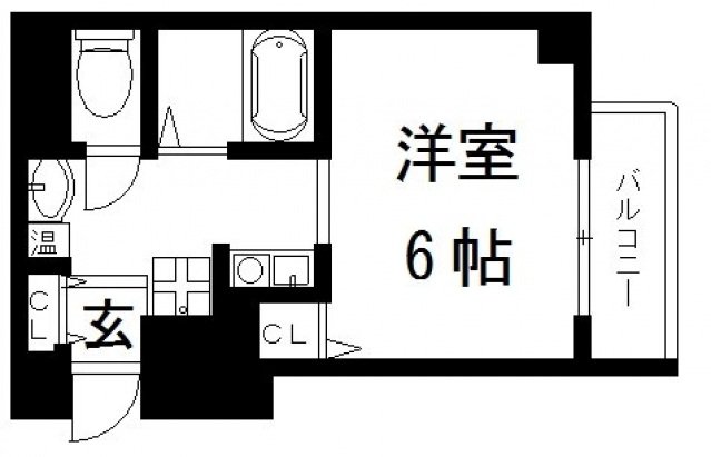 4階の間取り図