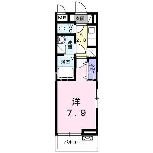 3階の間取り図